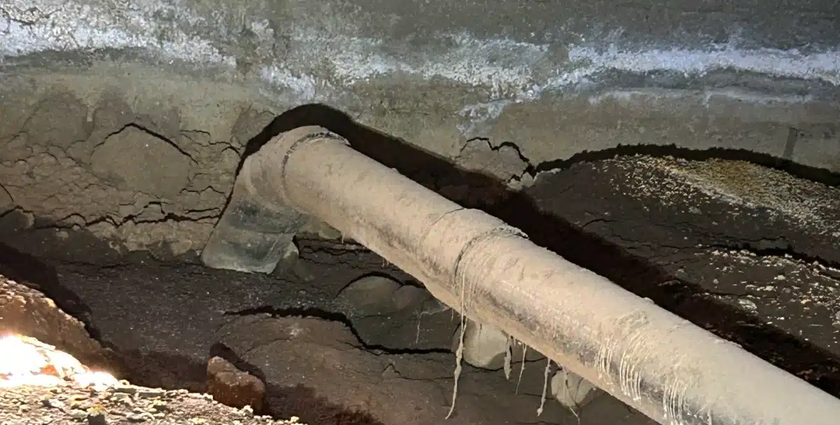 Leaky Drain Pipe